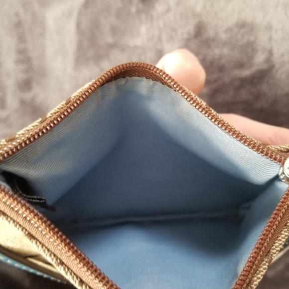 Authentic gently used Coach wristlet - Picture 5 of 8